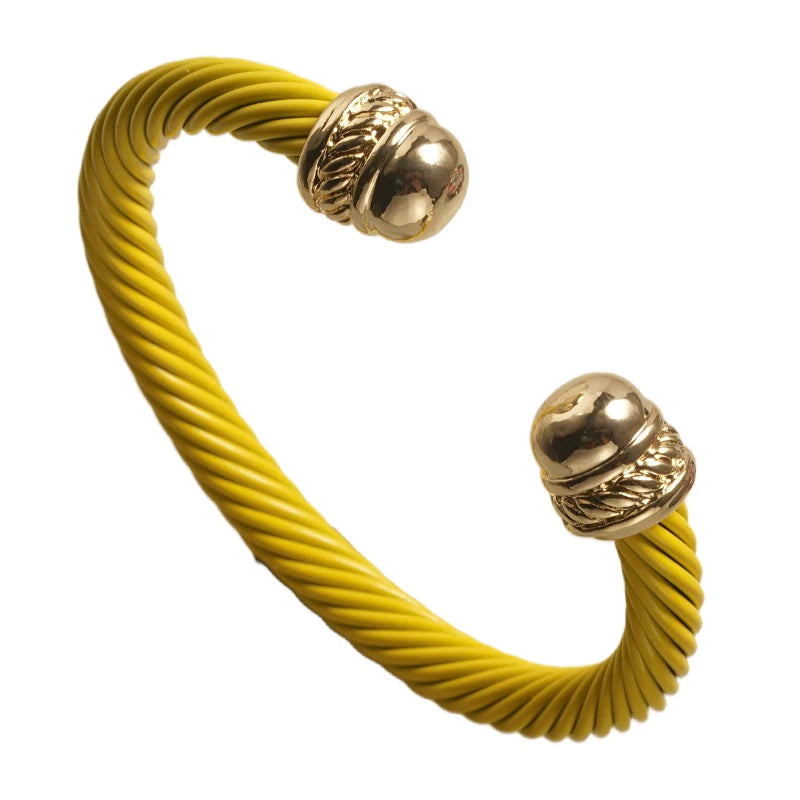 Yellow Gold Cuff Bracelet