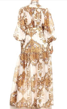 Load image into Gallery viewer, Paisley Maxi Dress/Kimono